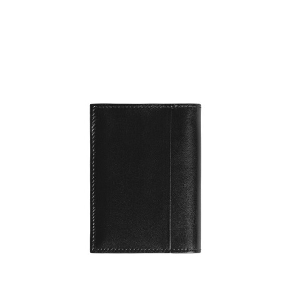 Montblanc Black/Blue Leather Card Holder - NWT